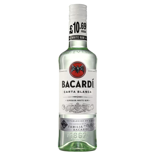 BACARDÍ Carta Blanca Superior White Rum, 35cl   35Cl × 6