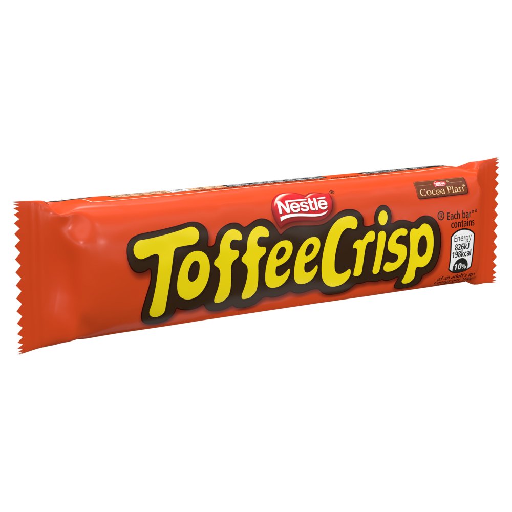 Toffee Crisp Milk Chocolate Bar 38g