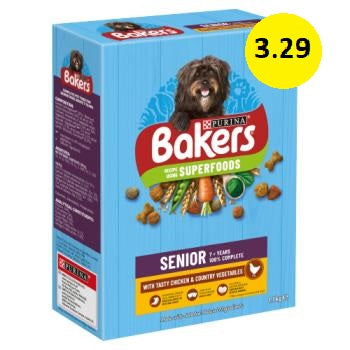 Bakers Senior Chicken & Veg  5x1.1kg