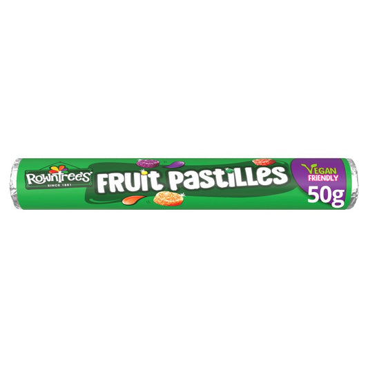 Rowntree's Fruit Pastilles Vegan Friendly Sweets Tube 50g