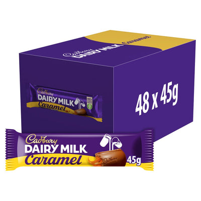 Cadbury Dairy Milk Chocolate Bar 45g (48 Pack)