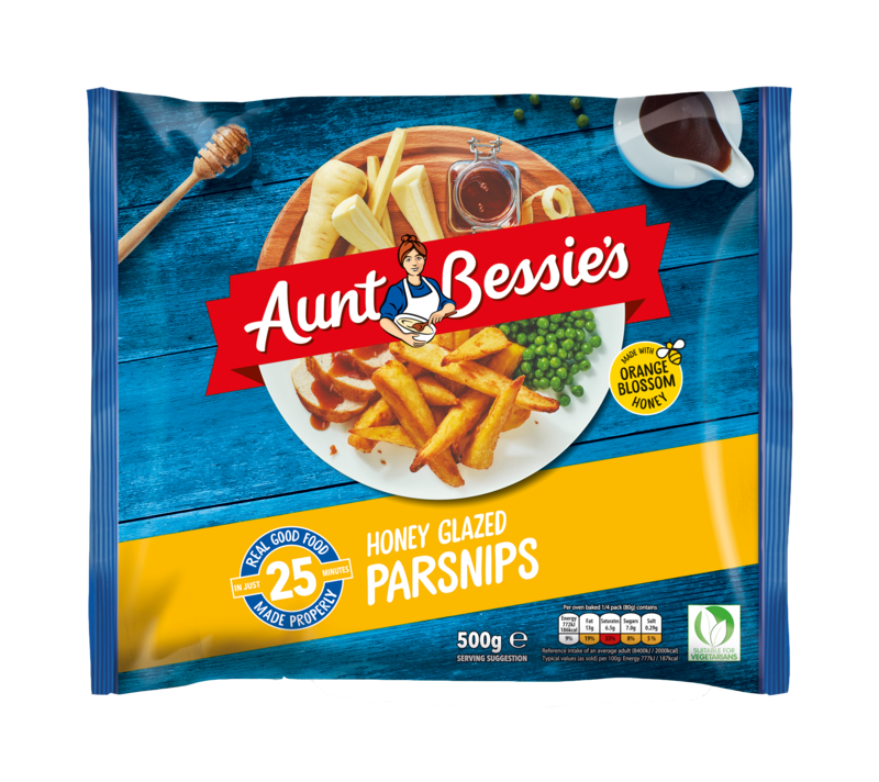 Aunt Bess Honey Glazed Parsnips CASE 12x500g