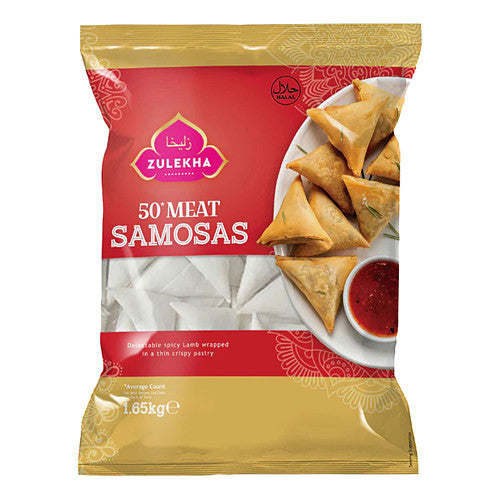 Zulekha Meat Samosa   50s × 1