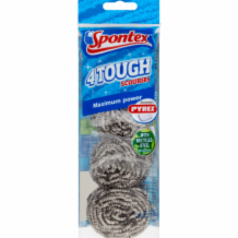 Spontex Tough Scourers  6x4's