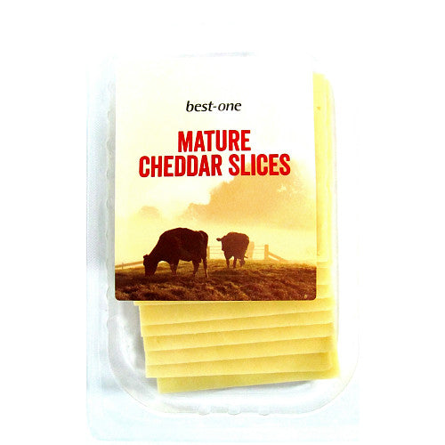 Best One Mature Cheddar Slices   200g × 1