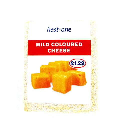 Bestone Mild Coloured Cheddar PM £1.29   150g × 1