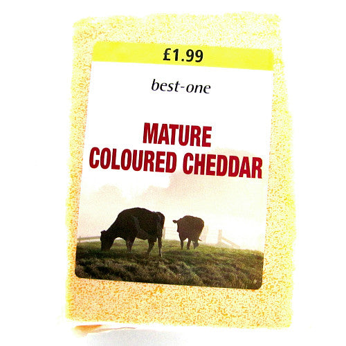 Bestone Mature Coloured Cheddar PM £1.99   200g × 1