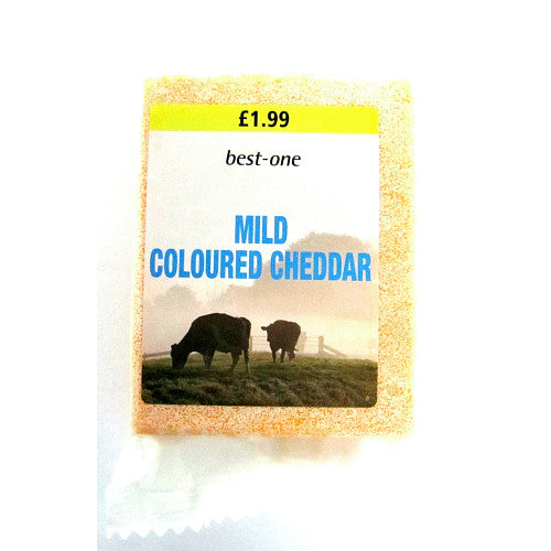 Bestone Mild Coloured Cheddar PM £1.99   200g × 1