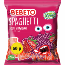 Bebeto Strawberry Spaghetti   20x70g(4)