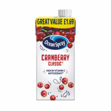 Ocean Spray Cranberry Classic   12x1ltr(20P