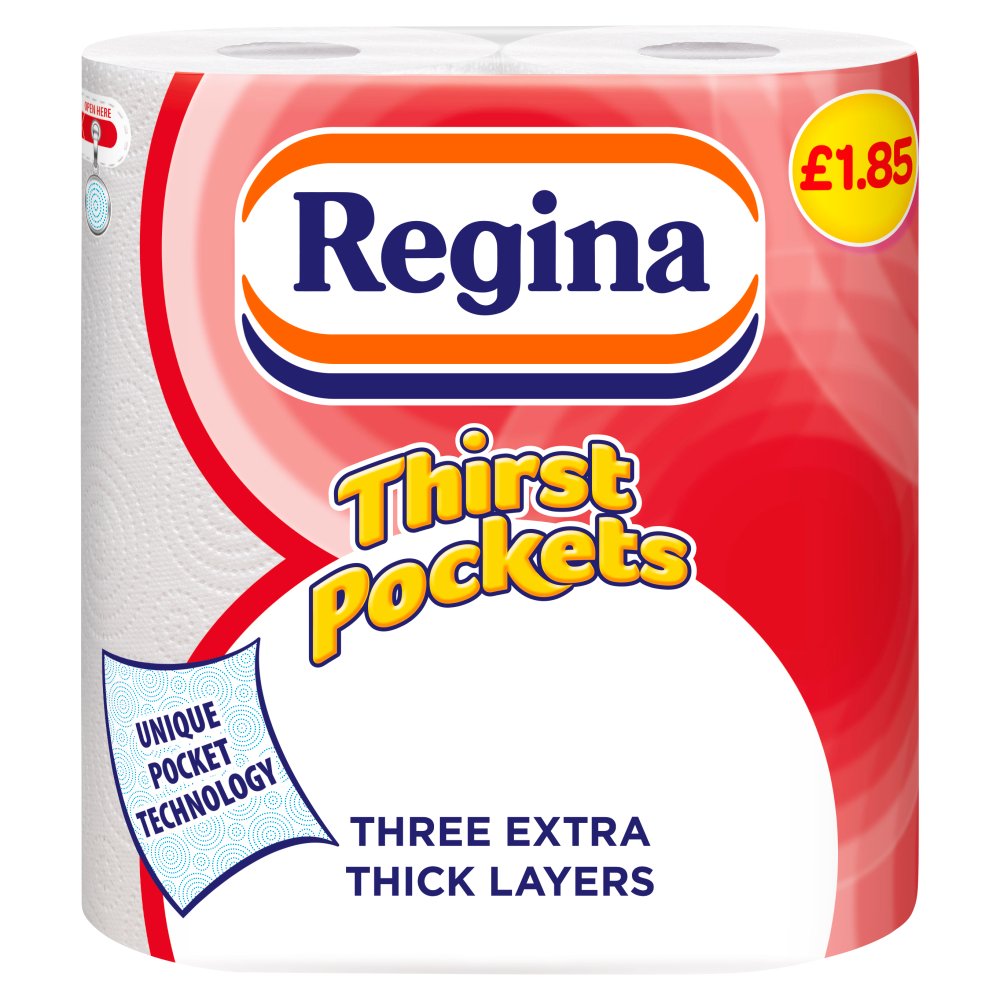 Regina Thirst Pockets   2s × 10 × 1