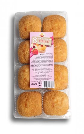 Strawberry Filled Fairy Cakes  1x7104