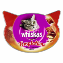 Whiskas Temptation Beef  8x60g