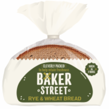 Baker Street Rye & Wheat Bread  1x500g