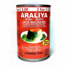 Araliya Jack Mackerel In Salt Water  6x425g