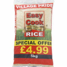 Village Pride Easy Cook Rice Std Bag  1x5kg