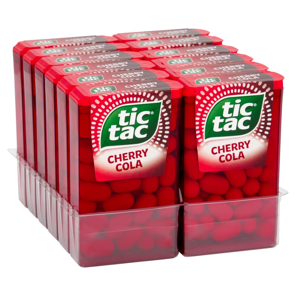 Tic Tac Cherry Cola Mint Sweets 18g