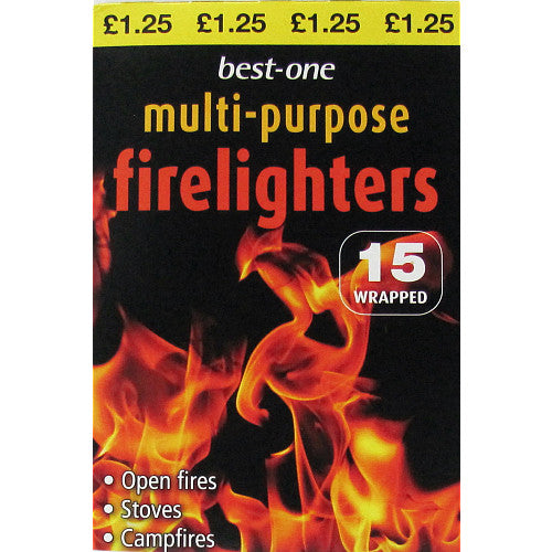 Bestone Firelighters PM £1.25   15pk × 28 × 1