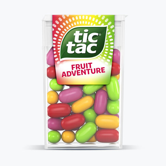 Tic Tac Fruit Adventure Mint Sweets 18g