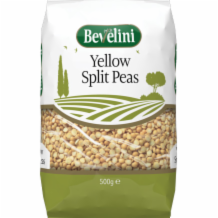 Bevelini Yellow Split Peas  6x500g