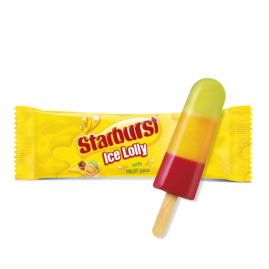 Starburst Fruit Ice Lolly 30x50ml