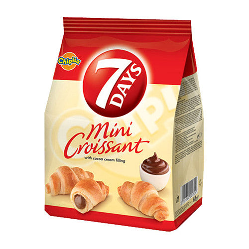 7 Days Mini Croissant with Cocoa Filling 185g   185g × 1