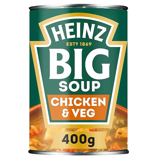 Heinz Big Soup Chicken &vegetable   12x400g