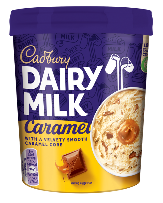 Cadbury Caramel TUB 6x480ml