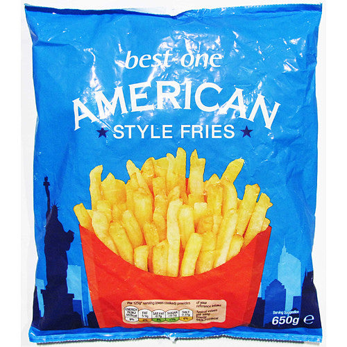 Best One American Fries 16X650g   650g × 1