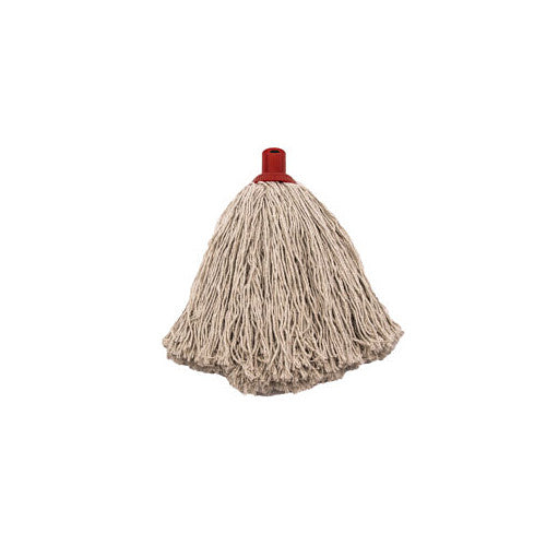 Preema Jumbo Mop Heads Red Plastic Socket   Sgl × 10 × 1