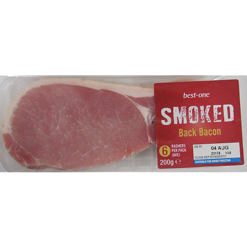 Bestone Smoked Back Bacon   200g × 4 × 1