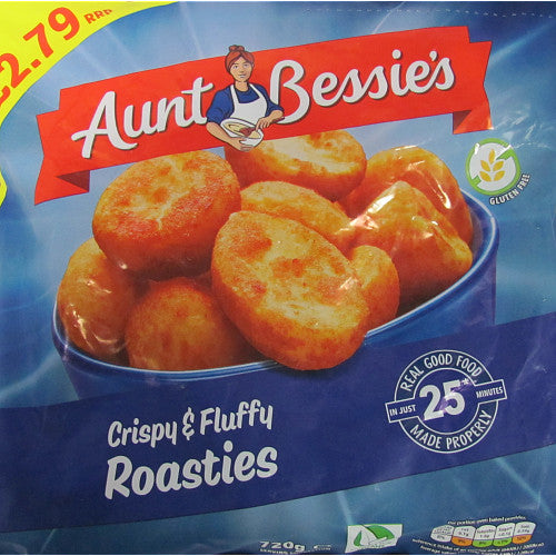 Aunt Bessies Roast Potatoes PM £2.79   720g × 1