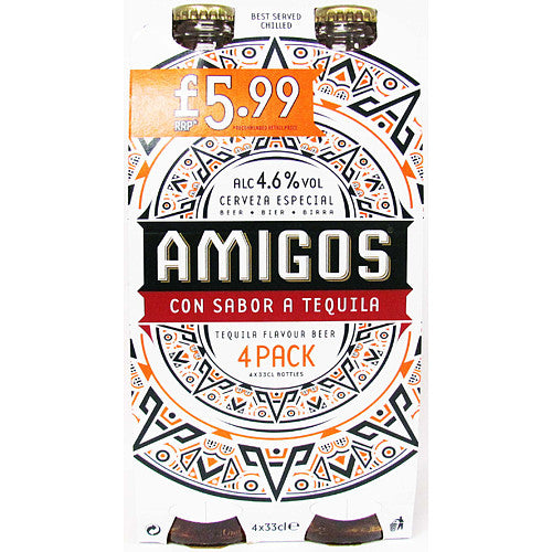 Amigos 4 Pack PM £5.99   330ml × 6 × 1