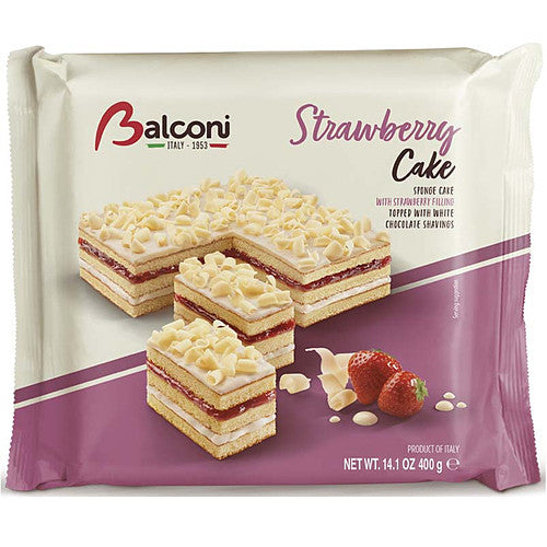 Balconi Strawberry Cake   400g × 1