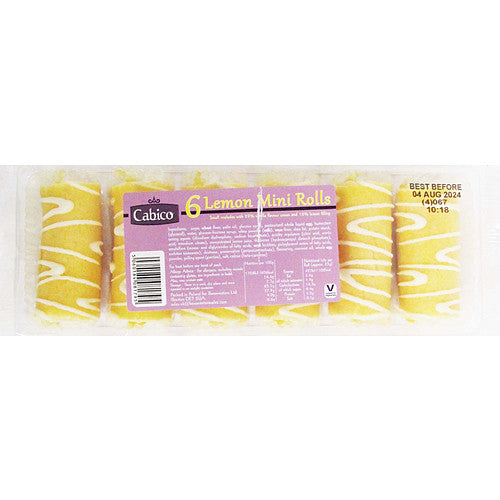 Cabico Lemon Mini Rolls   150g × 1