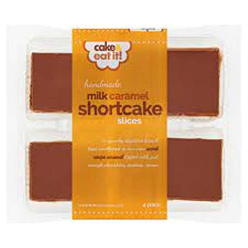 Cake & Eat It! 4 Handmade Milk Caramel Shortcake Slices   265g × 1