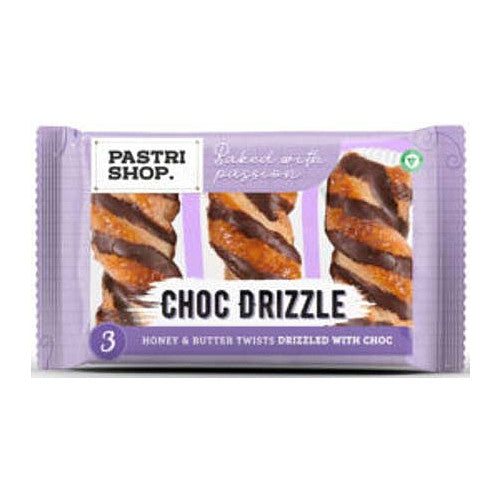 Pastri Shop Choc Drizzle Twists   112.5g × 1