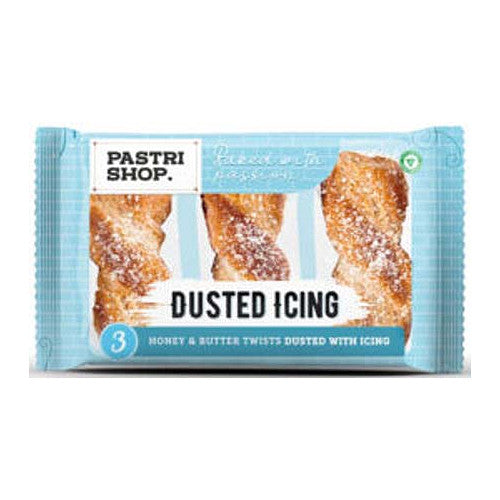 Pastri Shop Dusted Icing Twists   112.5g × 1