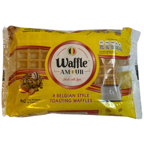 Waffle Amour 8 Belgian Style Toasting Waffles 200g   200g × 1