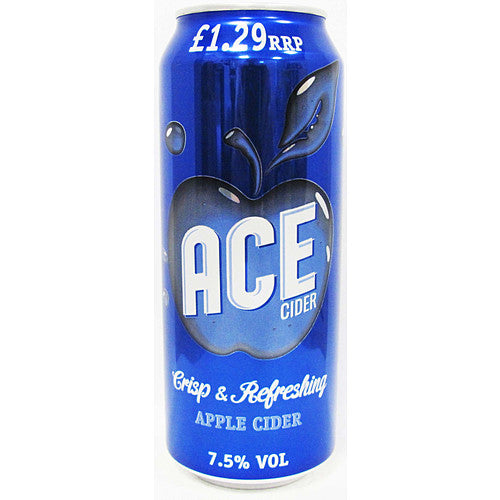 Ace Cider PM £1.29 7.5%   500ml × 24 × 1