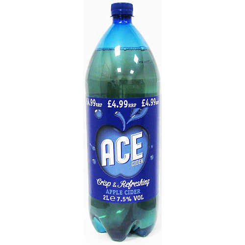 Ace Cider PM £4.99 7.5%   2Ltr × 6 × 1