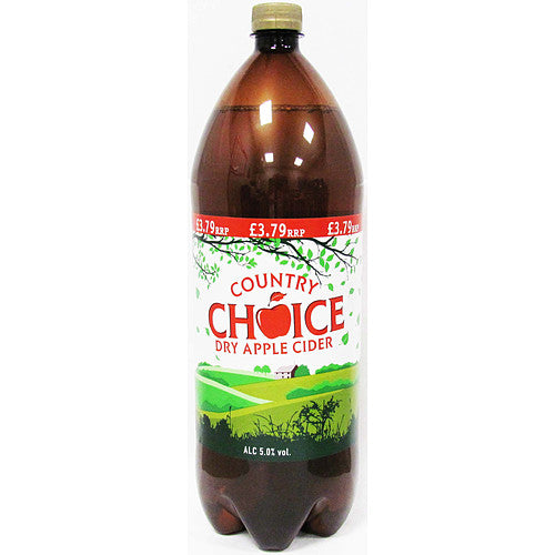 Country Choice Apple Cider PM £3.79 5%   2Ltr × 6 × 1