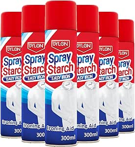 Dylon Spray Starch With Easy Iron  6x300ml