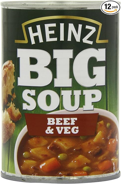 Heinz Big Soup Beef&vegetable   12x400g