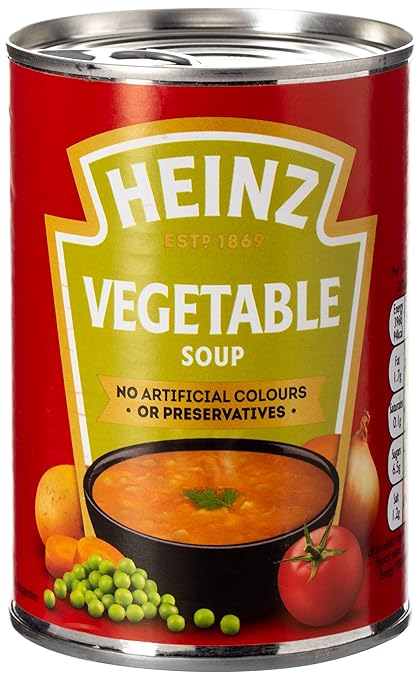 Heinz Vegetable Soup   12x400g