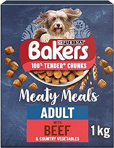 Bakers Meaty Meals Beef   5x1.1kg