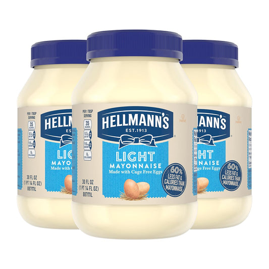 Hellmann's Real Mayonnaise Light   6x400g