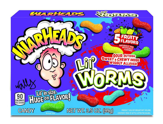 Warhead Lil Wormz Theatre Box  12x99g(12)