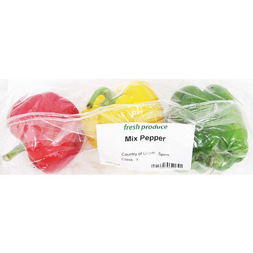 Bestin Tri Colour Peppers   3pk × 1