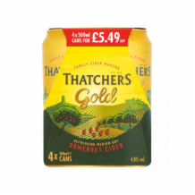 Thatchers Gold Cider   24x500ml